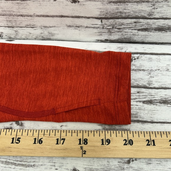 Nike Running Dri Fit 1/4 Zip Long Sleeve Shirt Athletic Thumb Holes Womens M - Picture 6 of 13